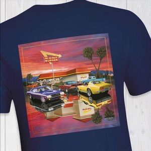IN-N-OUT CLASSIC & FRESH NAVY T-SHIRT